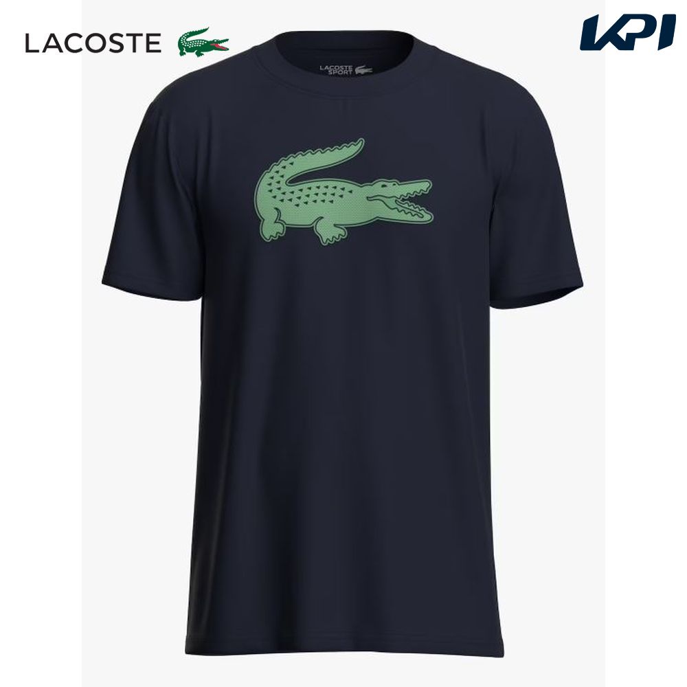 ラコステ LACOSTE テニスウェア メンズ Tシャツ TH2042L-BWY 2022SS 『即日出荷』｜kpisports｜02