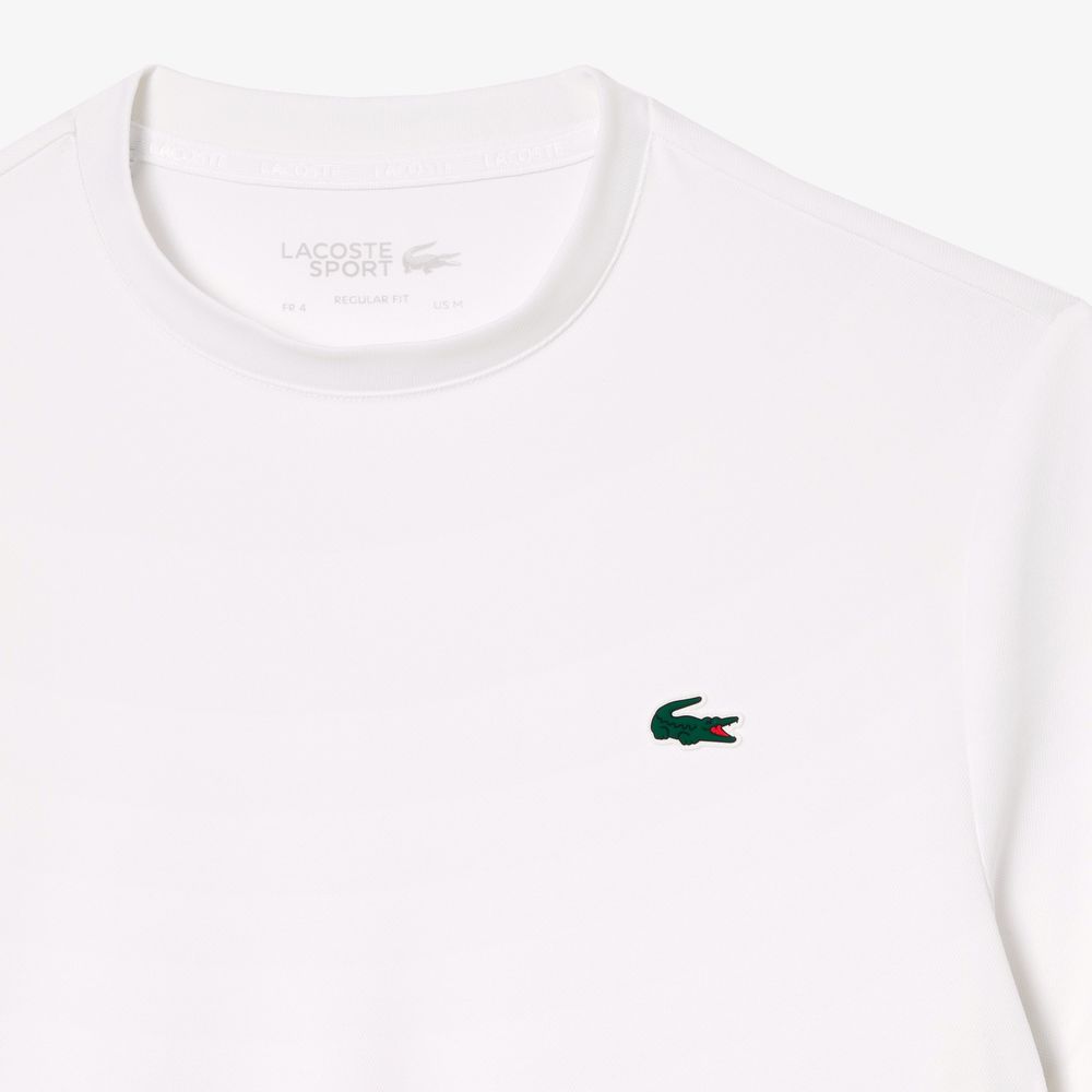 『即日出荷』ラコステ LACOSTE テニスウェア メンズ ウルトラドライ鹿の子地Tシャツ TH3401-99-001 2024FW