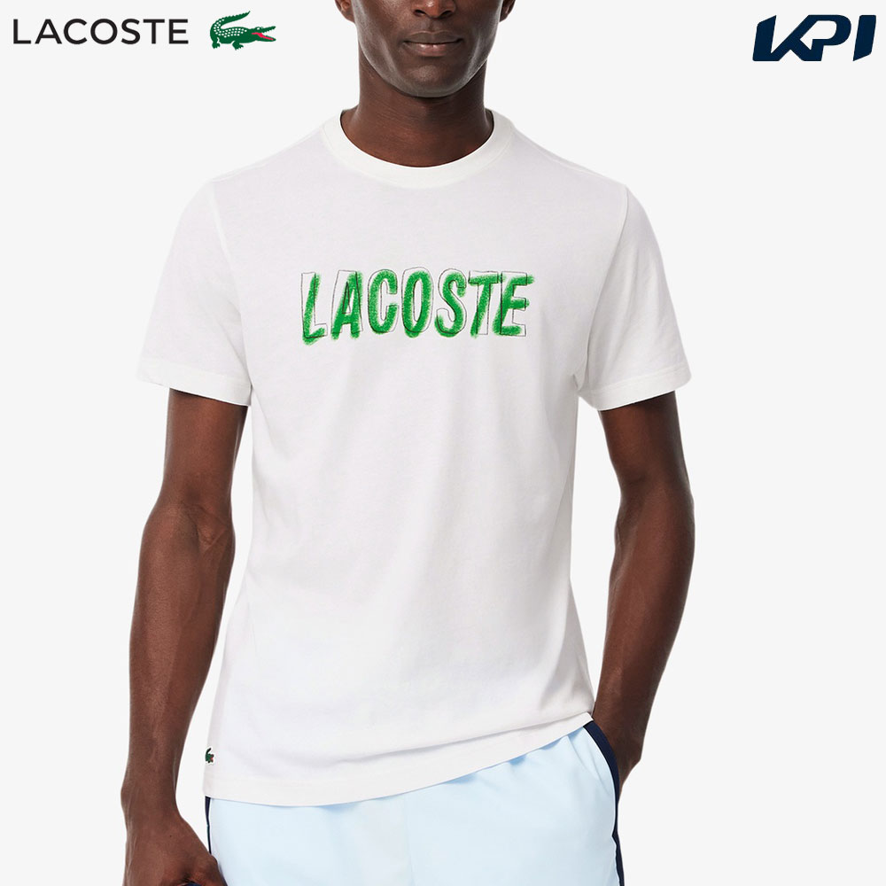 『即日出荷』ラコステ LACOSTE テニスウェア メンズ   レイヤードネームウルトラドライ Tシャツ TH8916-99-001 2025SS