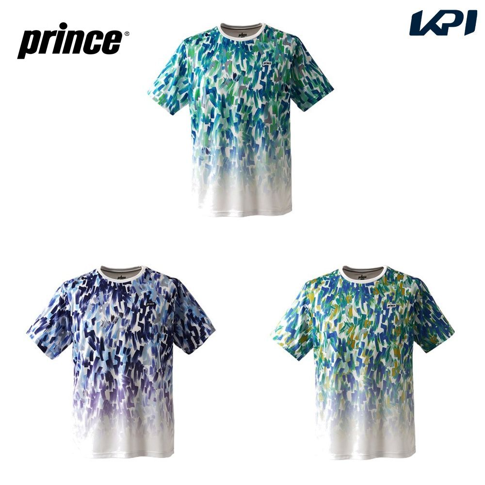prince プリンス 上下セット水色テニスウェア スポーツ ゲームウェア ws5074-all.jpg
