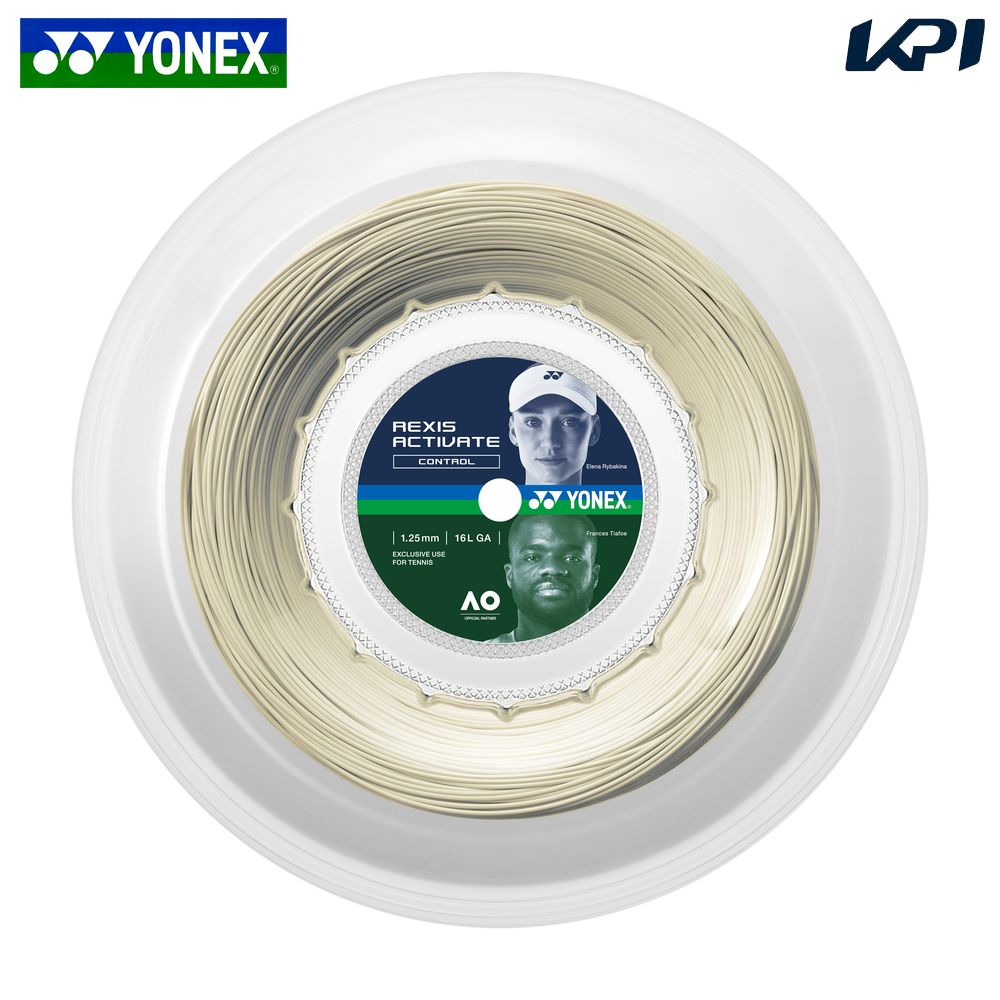 ヨネックス YONEX テニスガット・ストリング    REXIS ACTIVATE レクシスアクティベート125 200m TRA125R2 3月上旬発売予定※予約 YONEX（ヨネックス） テニスガット・ストリング REXIS ACTIVATE