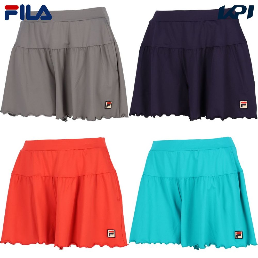 フィラ FILA テニスウェア レディース キュロットパンツ VL2688 2023FW｜kpisports