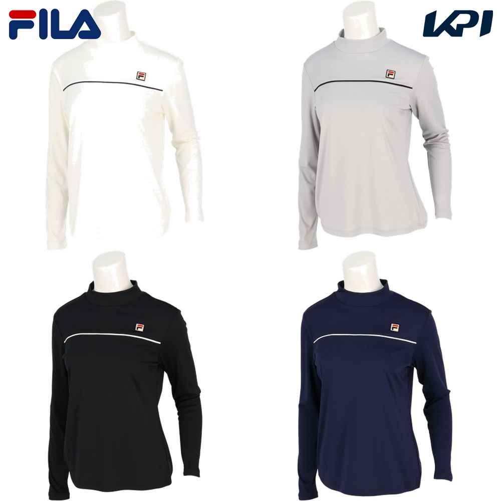 フィラ FILA テニスウェア レディース ロングスリーブTシャツ VL2704 2023FW