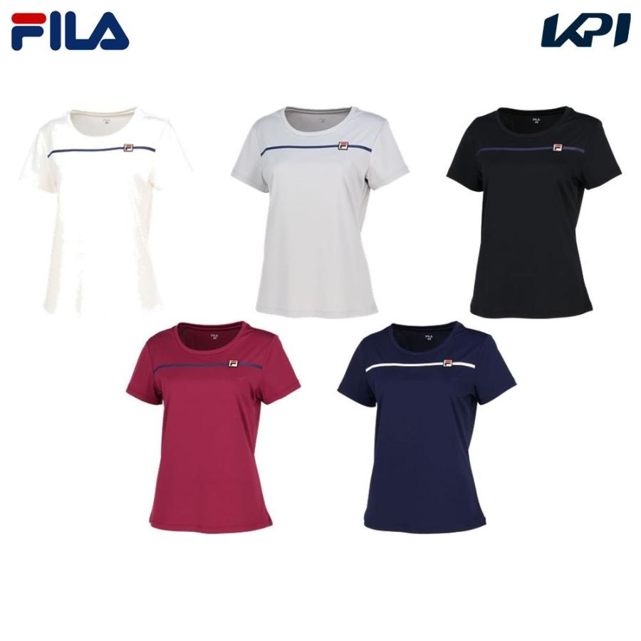 フィラ FILA テニスウェア レディース ゲームシャツ VL2705 2023FW