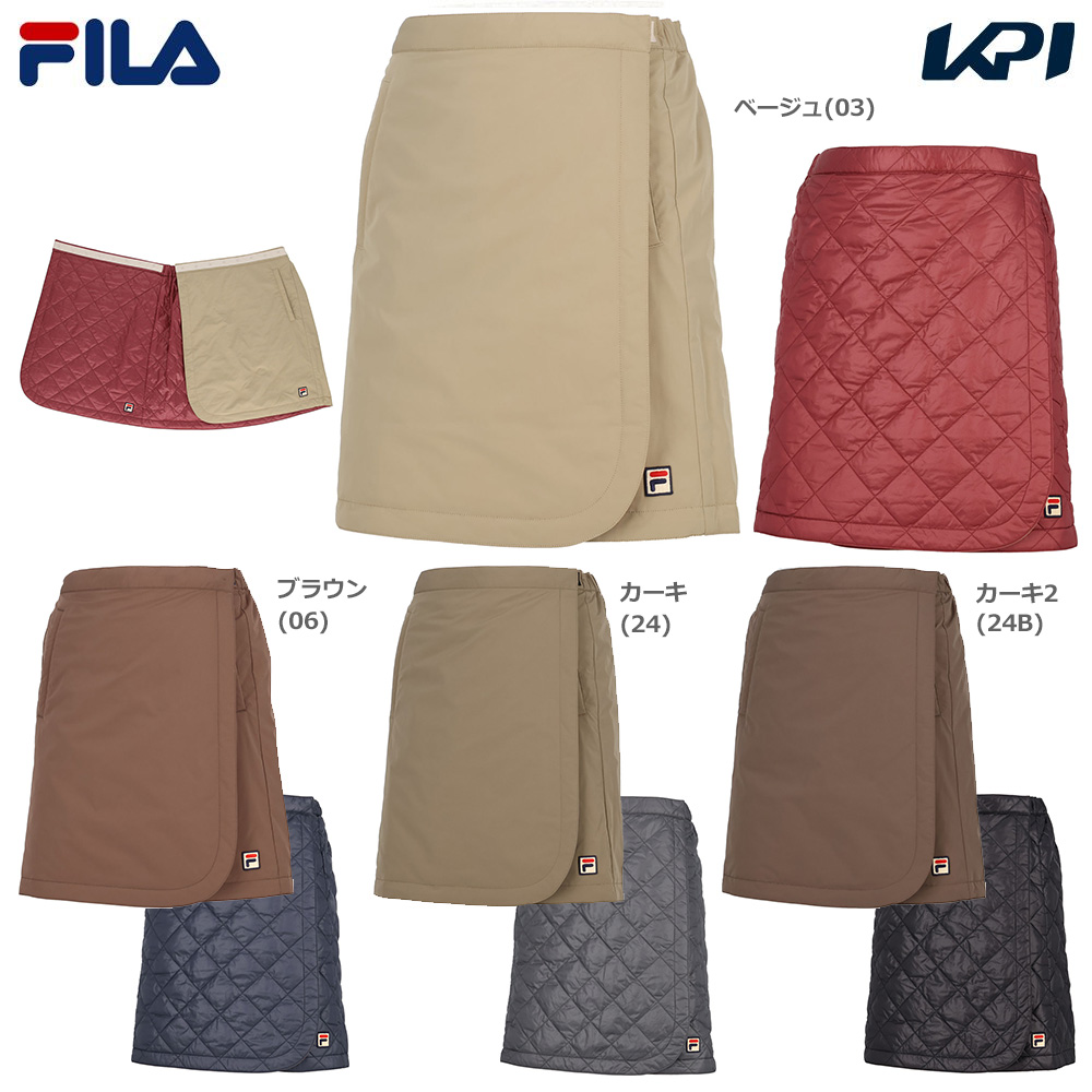 冬ギフト  フィラ FILA テニスウェア リバーシブルスコート レディース ウェア