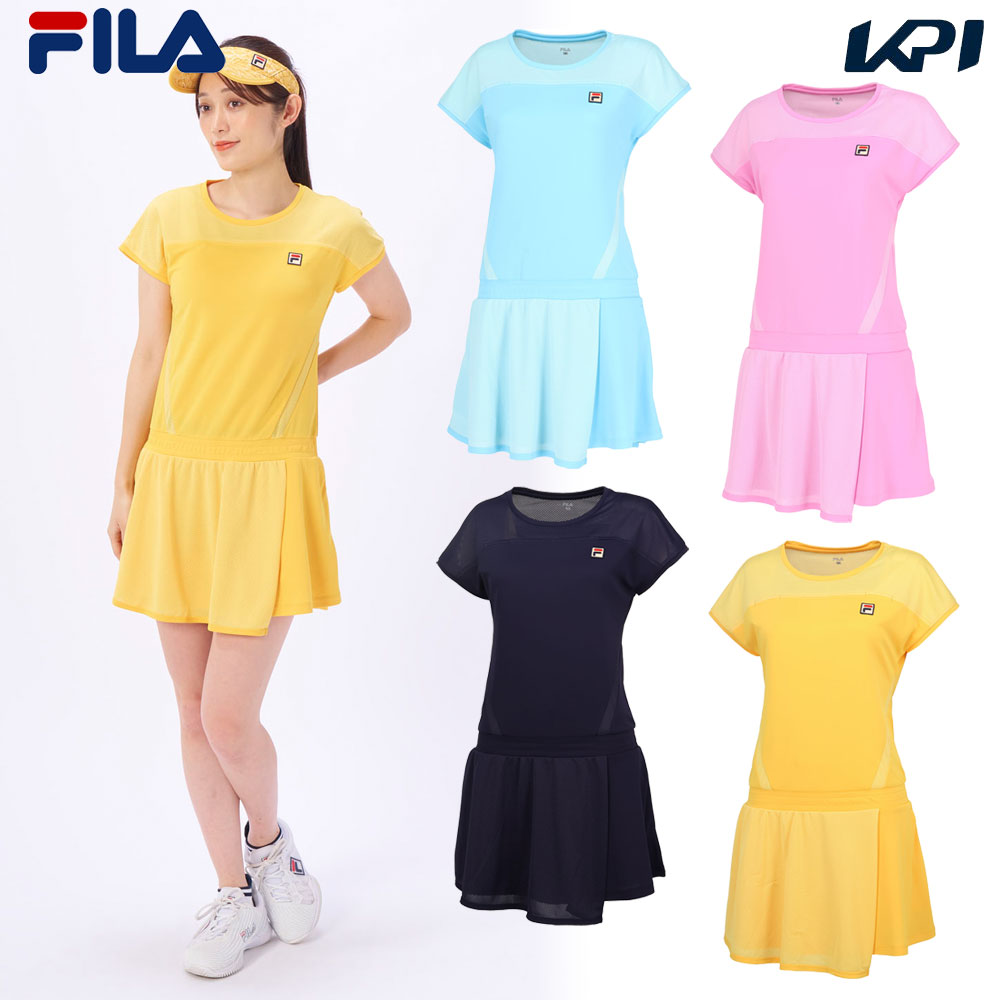 フィラ FILA テニスウェア レディース ワンピース VL2838 2024SS :VL2838:KPIsports