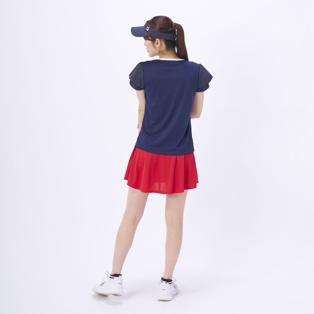 フィラ FILA テニスウェア レディース   ゲームシャツ KPI限定コラボモデル VL2886 2024SS『即日出荷』｜kpisports｜12