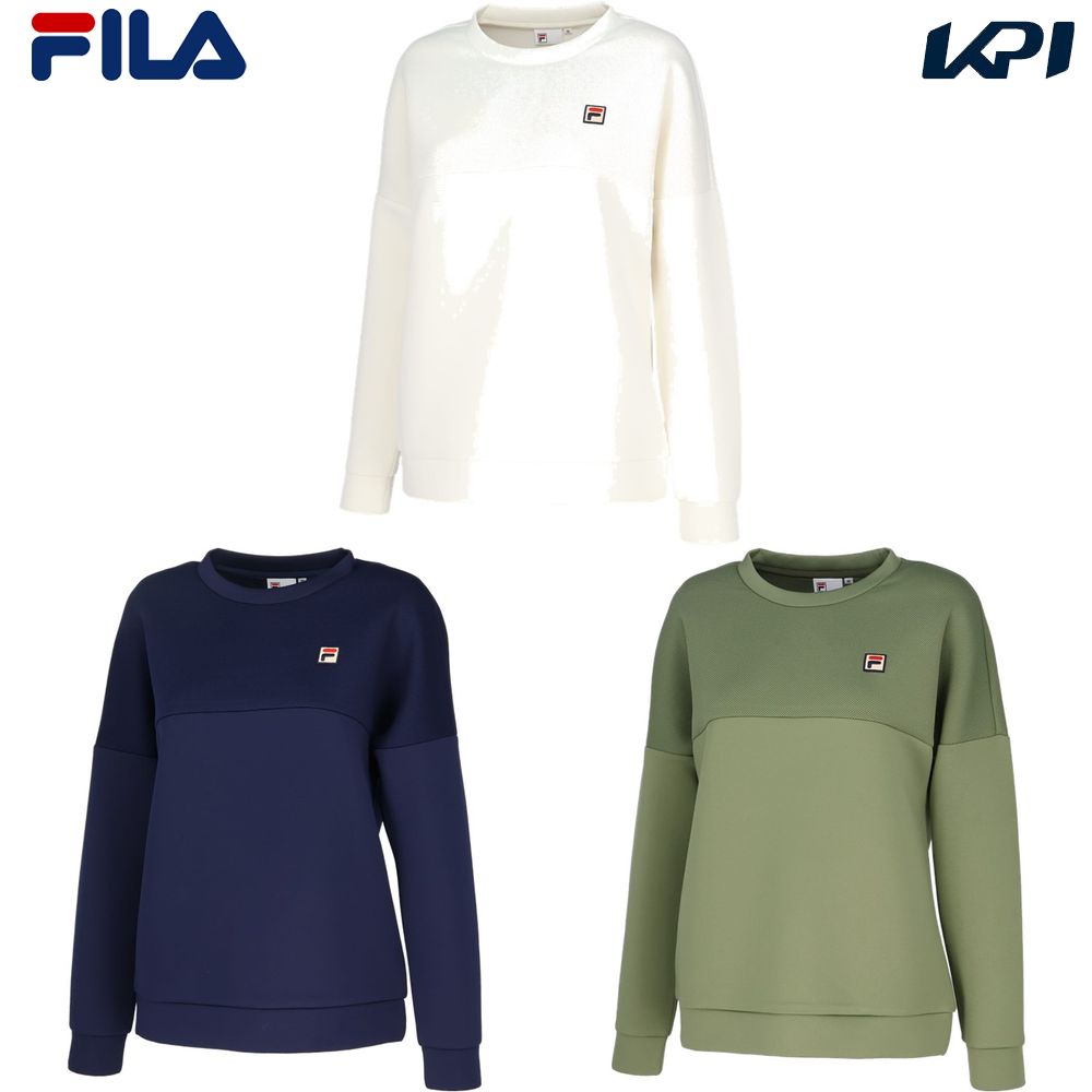FILA FILA(フィラ) クルーネックトレーナー テニス スウェット