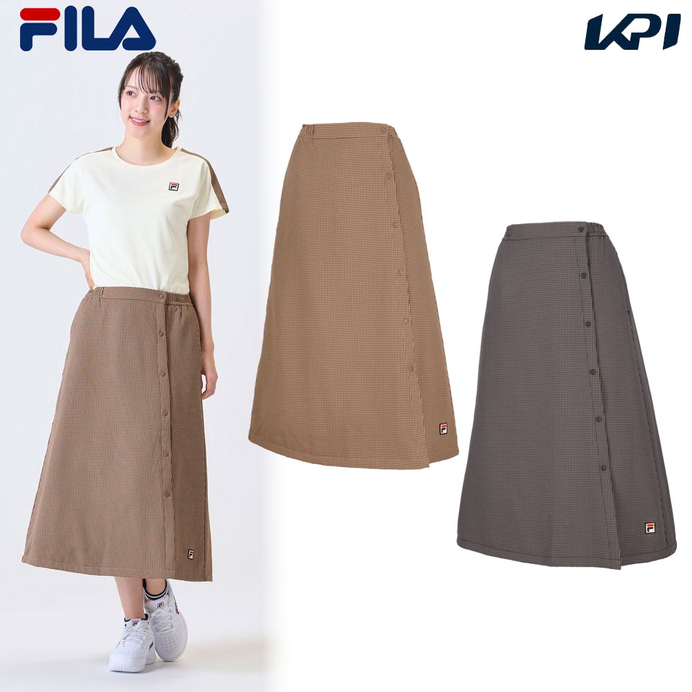 未使用品 フィラ FILA テニスウェア レディース マキスカート VL2970 FILA（フィラ） テニスウェア レディース マキスカート VL2970 2024FW
