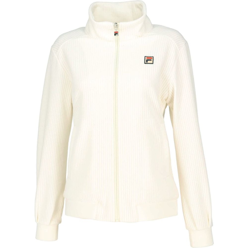 フィラ FILA テニスウェア レディース 「上下セット」ジャケットVL2972＋パンツ VL2975 オフホワイト VL2972 VL2975 02 2024FW : vl2972 vl2975 02 : KPIsports