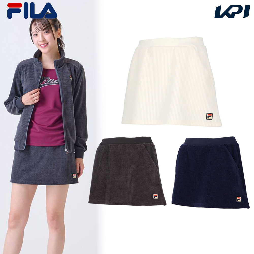 フィラ FILA テニスウェア レディース スコート VL2974 2024FW FILA フィラ テニスウェア レディース スコート VL2974 2024FW