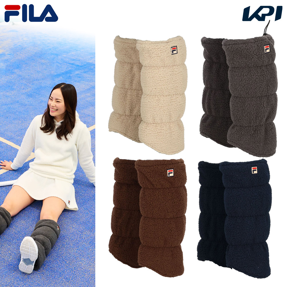 フィラ FILA テニスウェア レディース レッグウォーマー VL9285 2023FW