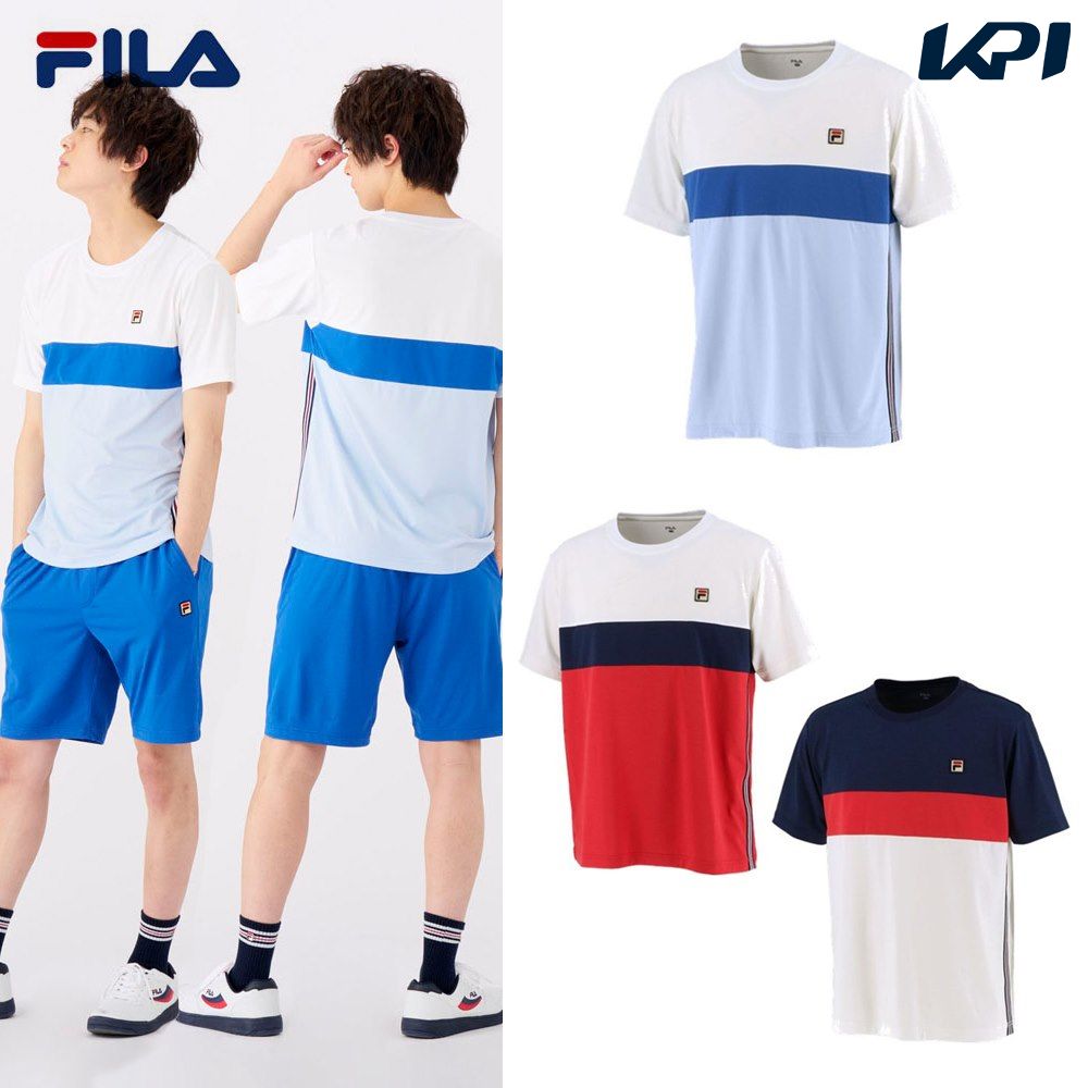 『即日出荷』フィラ FILA テニスウェア メンズ  ゲームシャツ VM5566 2022SS