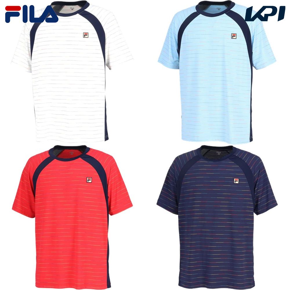 フィラ FILA テニスウェア メンズ   ゲームシャツ VM5681 2024SS