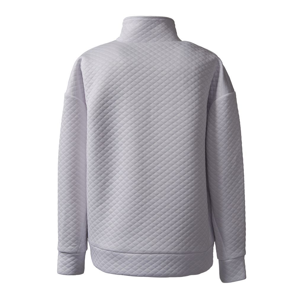 プリンス Prince テニスウェア レディース   ハーフジップ 膨れジャガード アウター WF5510 2025FW Prince（プリンス） テニスウェア レディース ハーフジップ 膨れ