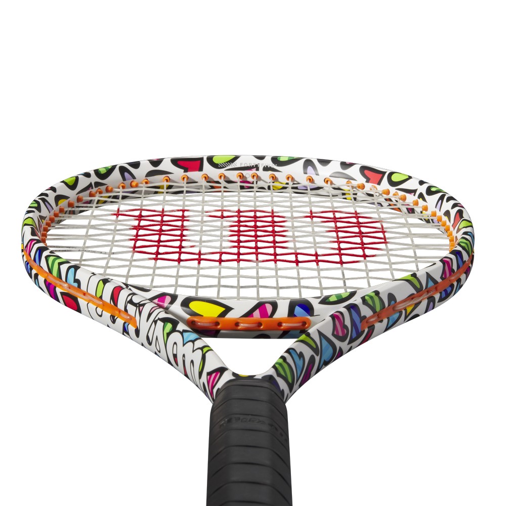 「ガット張り上げ済み」ウイルソン Wilson テニスラケット  CLASH 100L V2 BRITTO HEARTS クラッシュ100L ロメロ・ブリットモデル WR128510F2『即日出荷』｜kpisports｜04