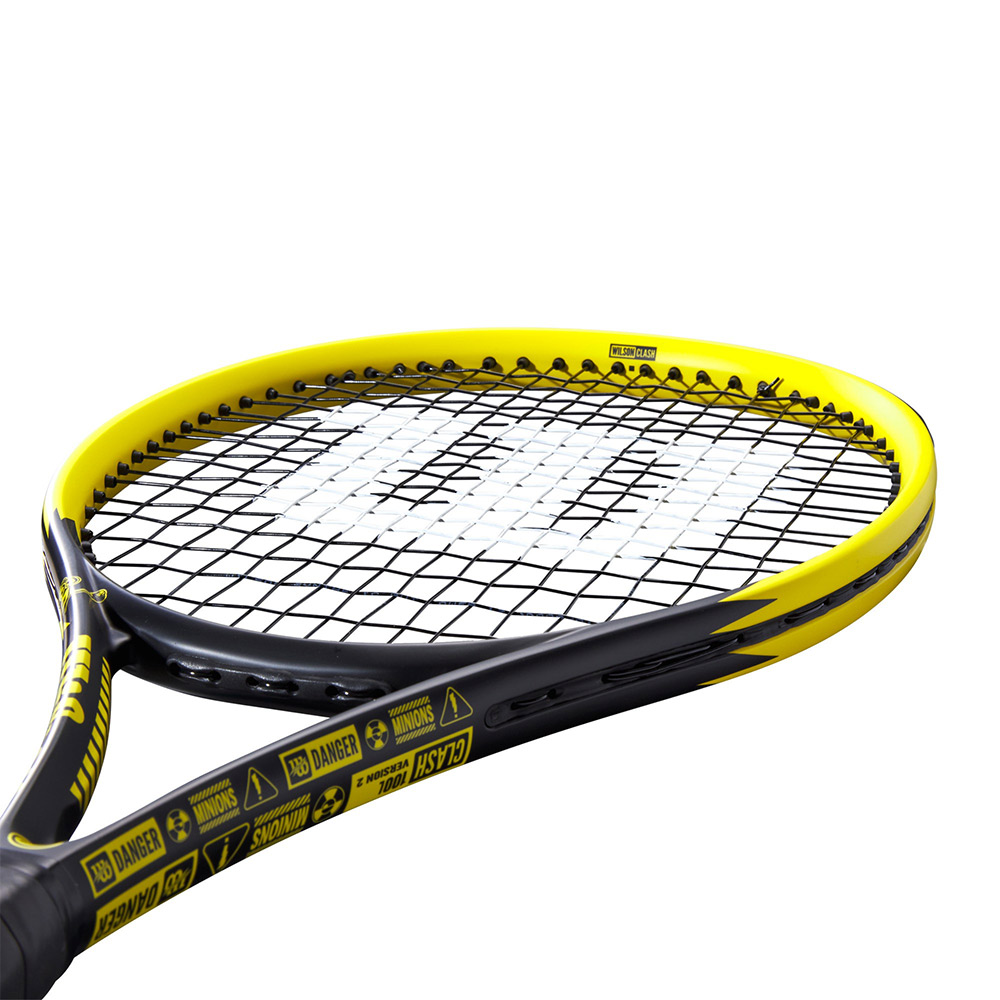 ウイルソン Wilson 硬式テニスラケット  MINIONS CLASH 100L V2.0 ミニオンズ 2023 クラッシュ100L WR130111U フレームのみ 『即日出荷』｜kpisports｜03