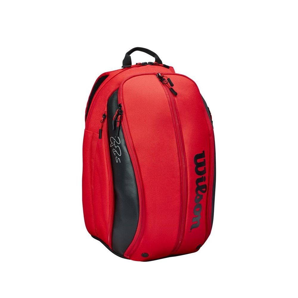 バッグパックFEDERER  DNA Wilson RF DNA Federer Backpack Racquet Bag (Black