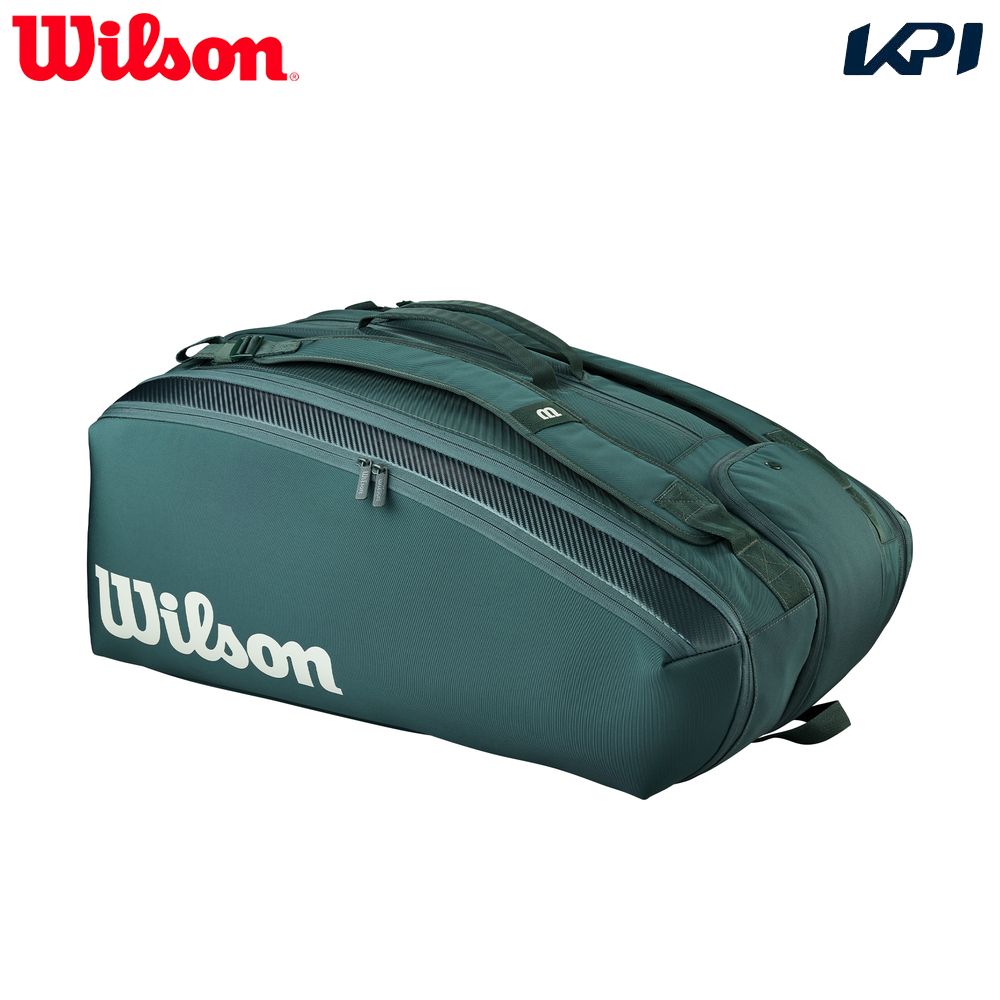 �E�C���\�� Wilson �e�j�X�o�b�O�E�P�[�X    BLADE V10 15PK RACKET BAG Green �u���[�h ���P�b�g�o�b�O WR8056201001