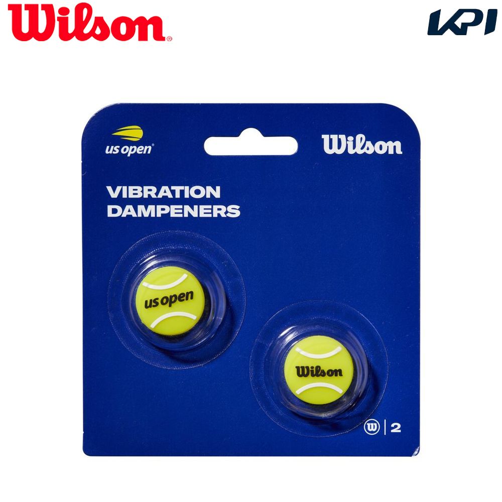 ¨в١٥륽 Wilson ƥ˥꡼    US OPEN TENNIS BALL DAMPENERS 2 PACK ưߤ 2  ץʡ WR8444401001