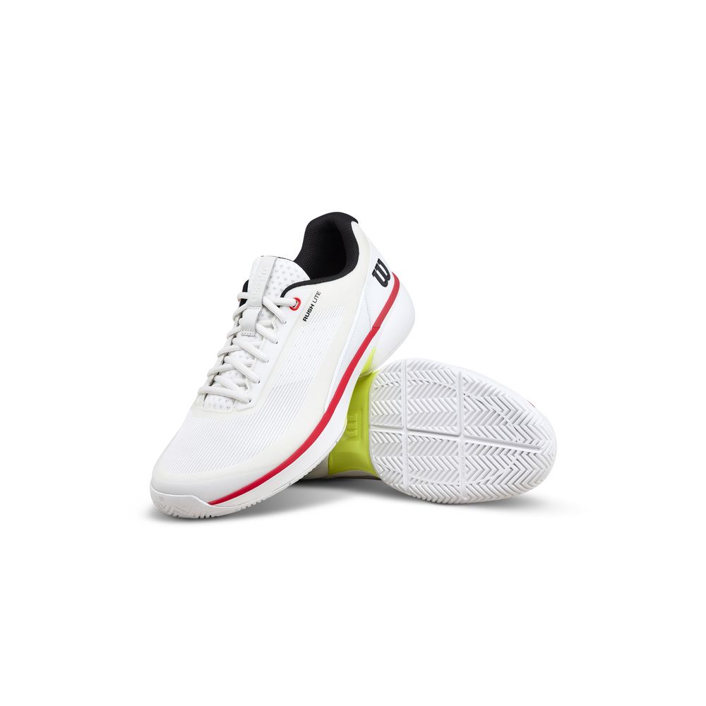 Wilson（ウイルソン） テニスシューズ メンズ RUSH LITE 5 White/Black