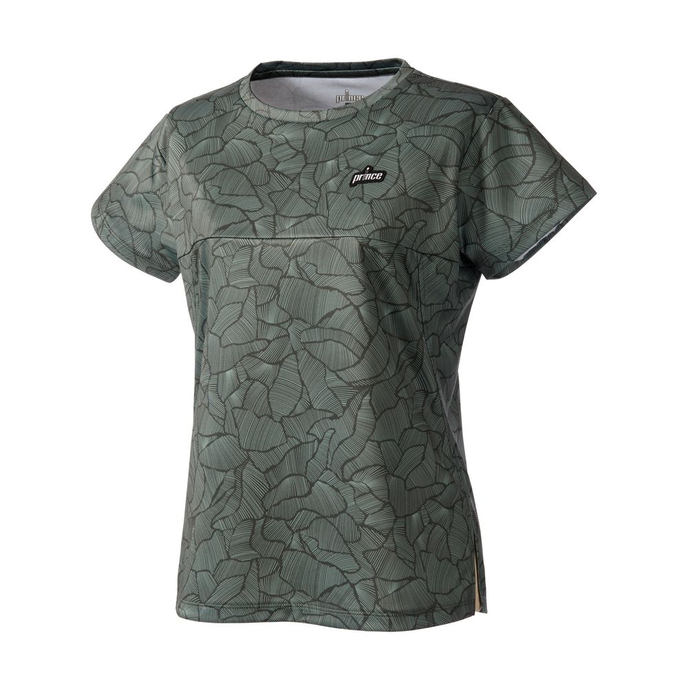 prince テニス ゲームシャツ ショートパンツ リバティ風 紺色花柄S