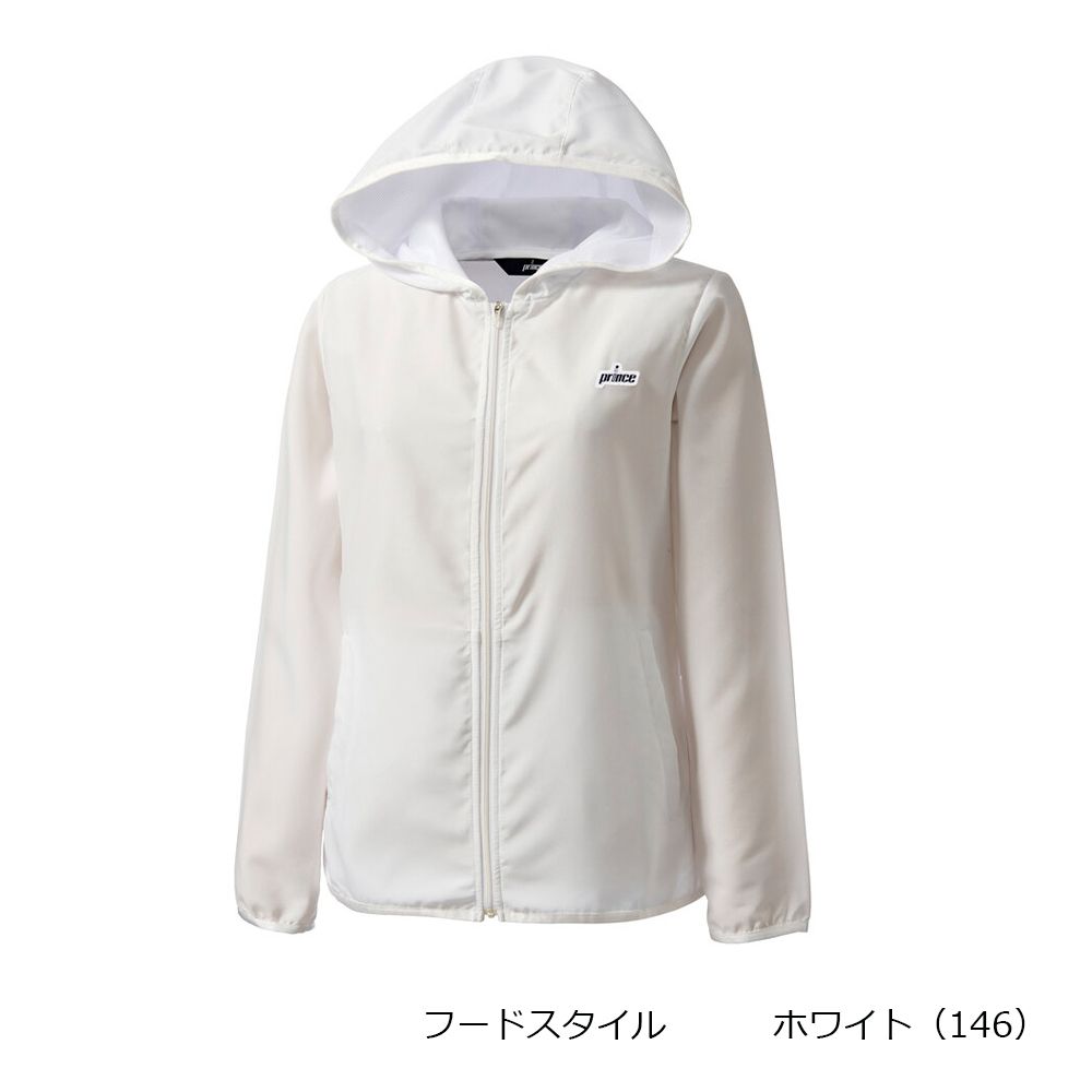 プリンス Prince テニスウェア レディース ウィンドジャケット WS6651 2026SS_4
