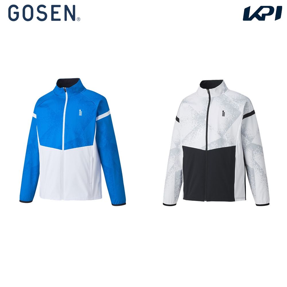ゴーセン GOSEN テニスウェア ユニセックス   ウィンドジャケット Y2400 2024SS｜kpisports