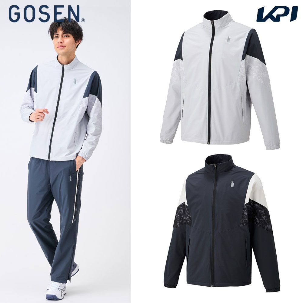 ゴーセン GOSEN テニスウェア ユニセックス   ウィンドウォーマージャケット Y2440 2024FW GOSEN（ゴーセン） テニスウェア ユニセックス ウィンドウォーマー