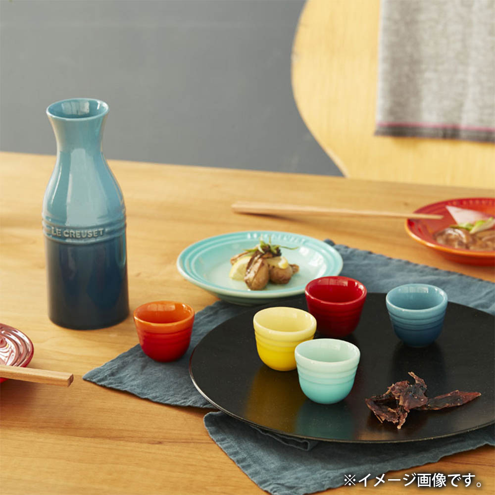 ル・クルーゼ SAKEセット レインボー お酒セット 酒器 グローバル