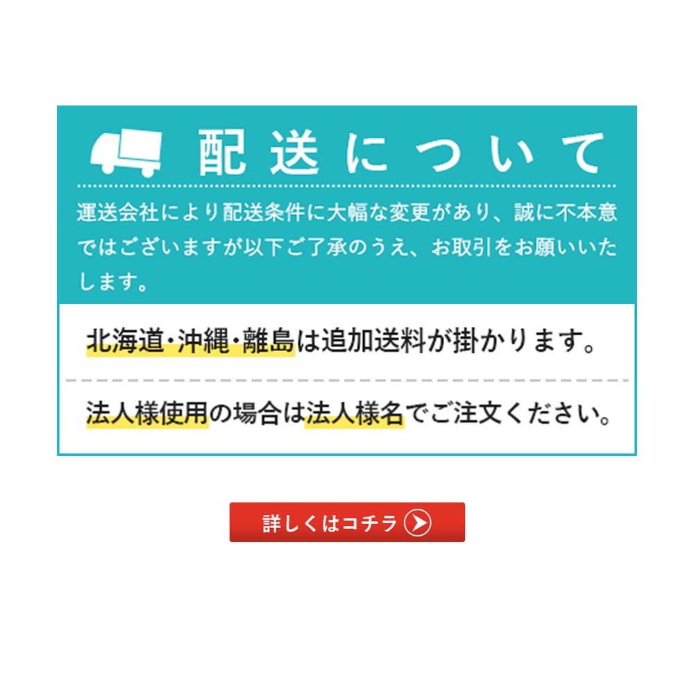 配送について
