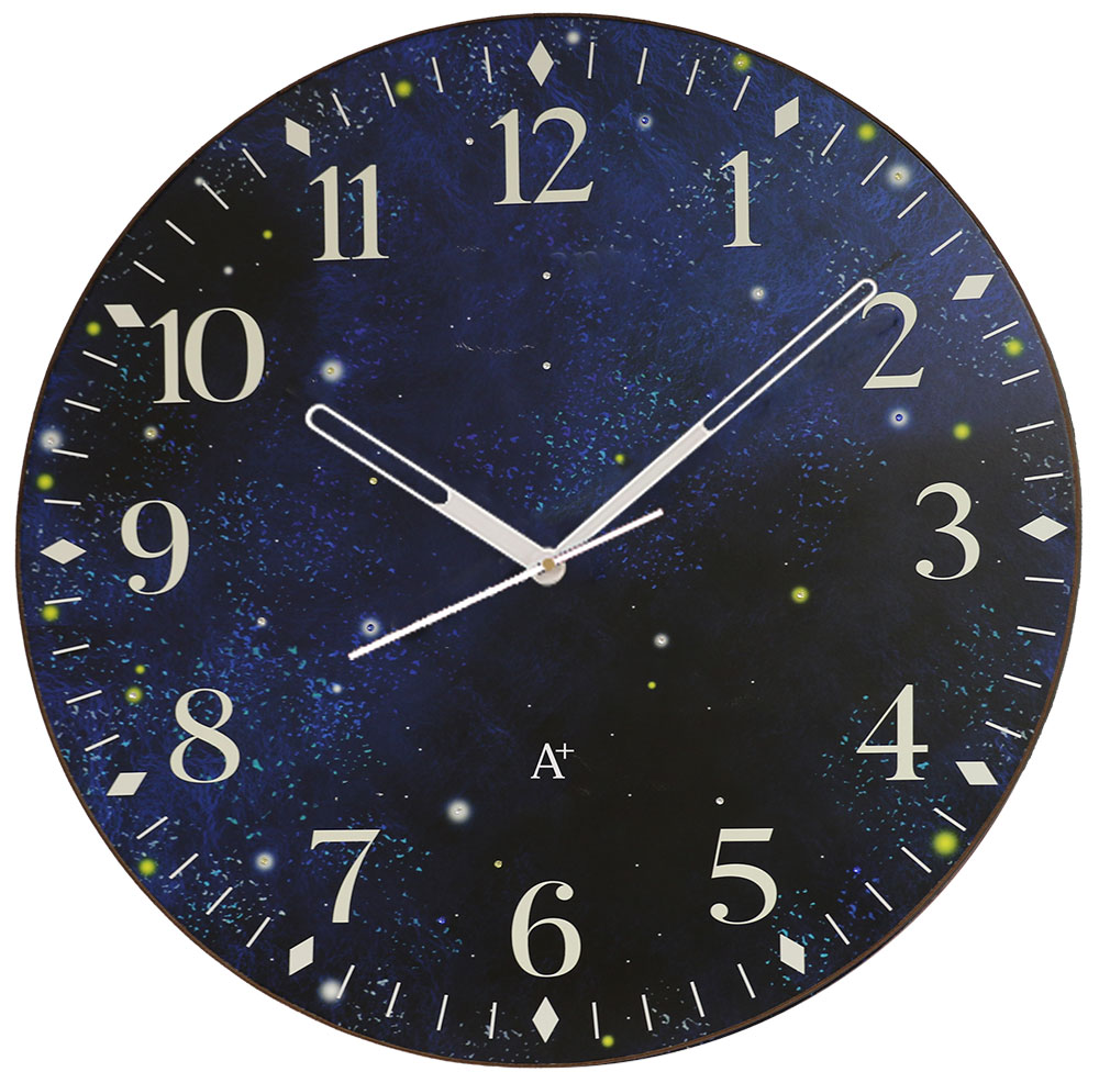 A+ (アクセントプラス) 掛け時計 大きい 大型 巨大時計 宇宙 スターズ