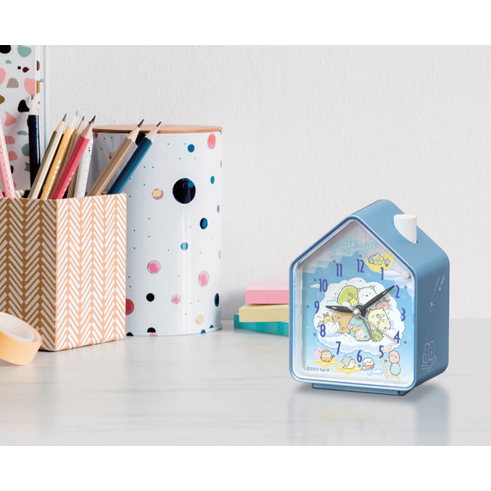 置き時計 すみっコぐらし 時計 目覚まし時計 アラームクロック 電子音