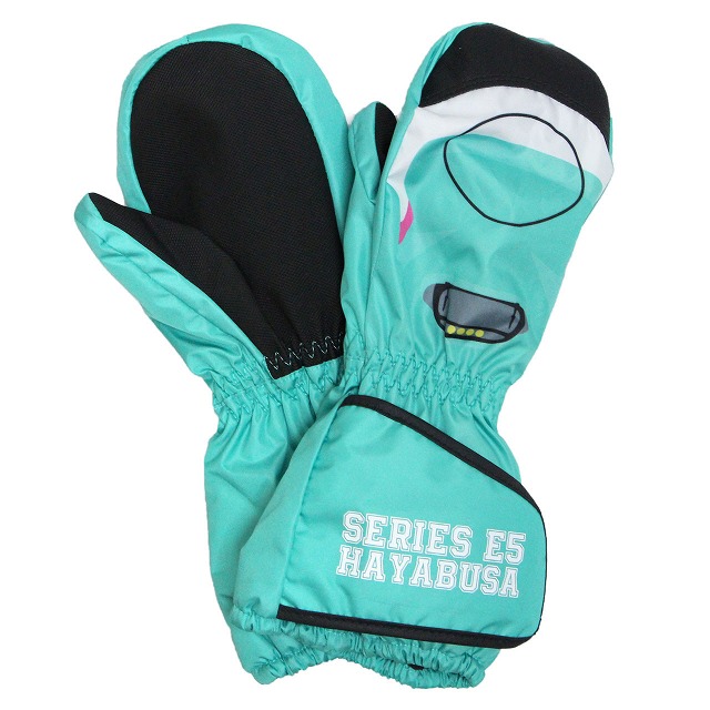 スキー 手袋 新幹線 子供 スキーグローブ キッズ 男の子 女の子 ミトン