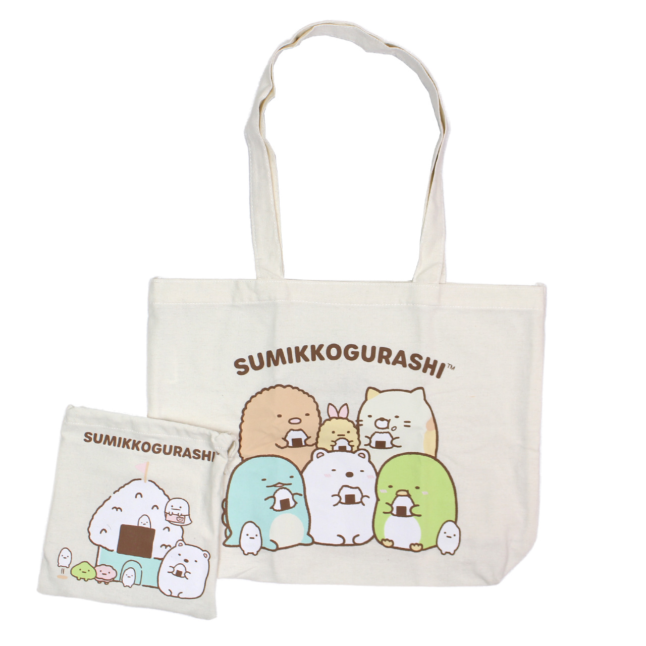 トートバッグ 巾着セット すみっコぐらし トートin巾着 女の子 子供 2