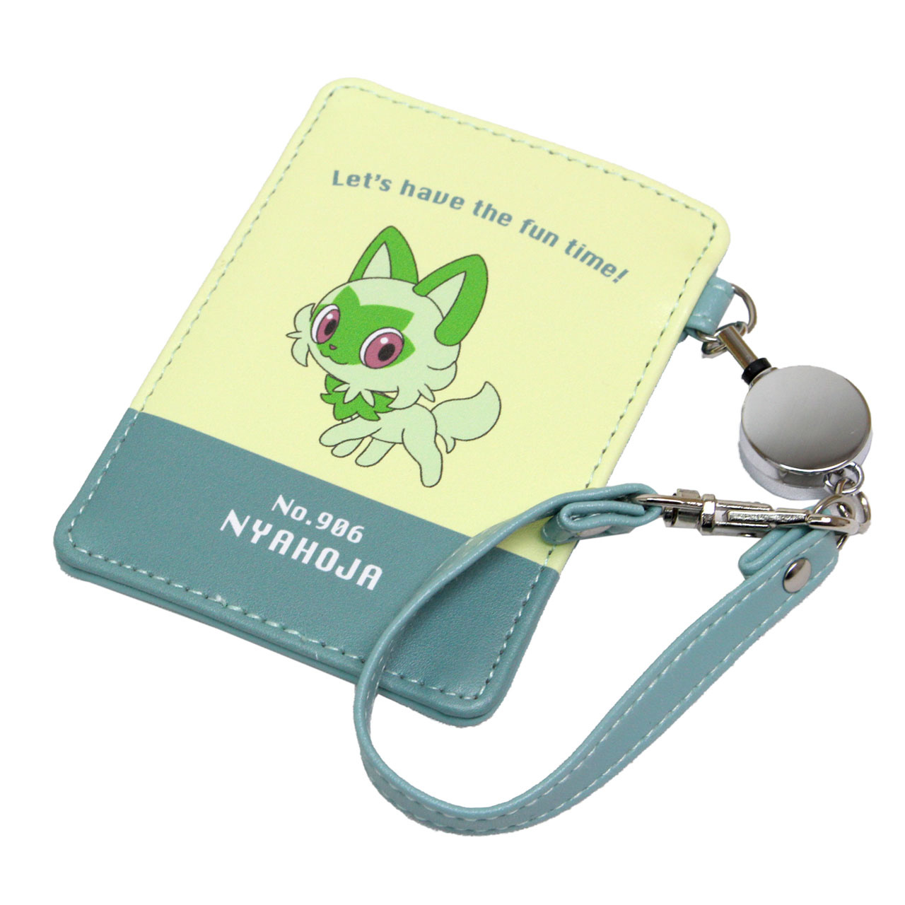 ポケモン パスケース 定期入れ リール付き カードケース icカード