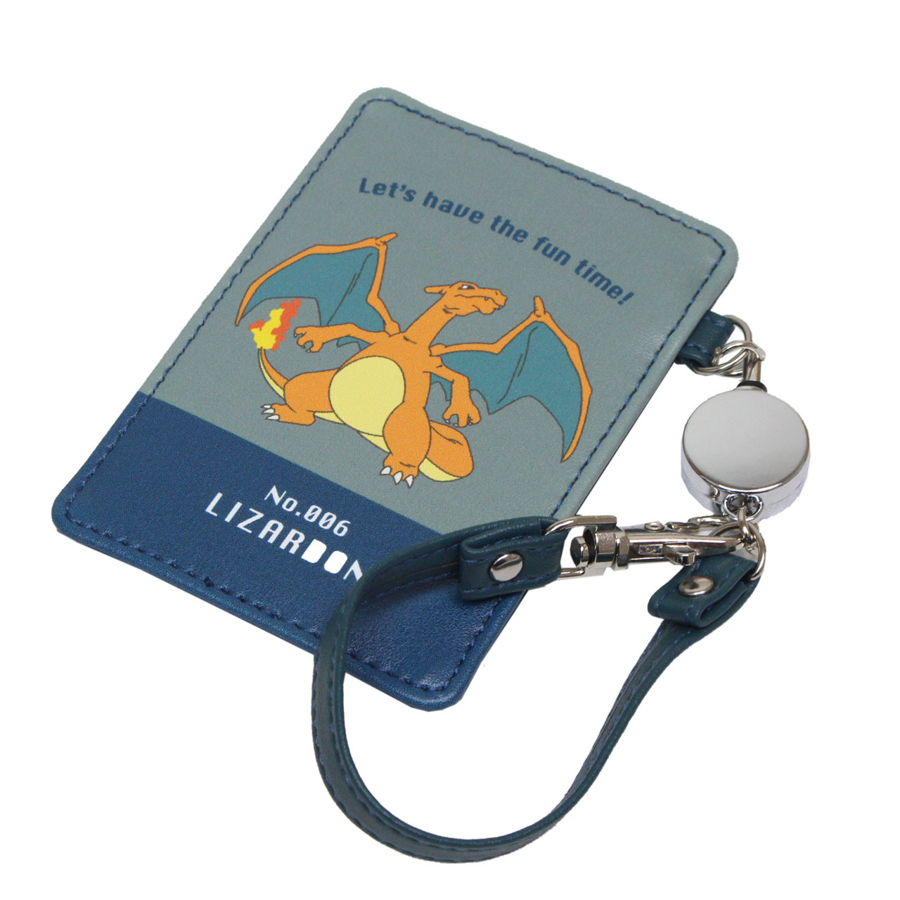 ポケモン パスケース 定期入れ リール付き カードケース icカード