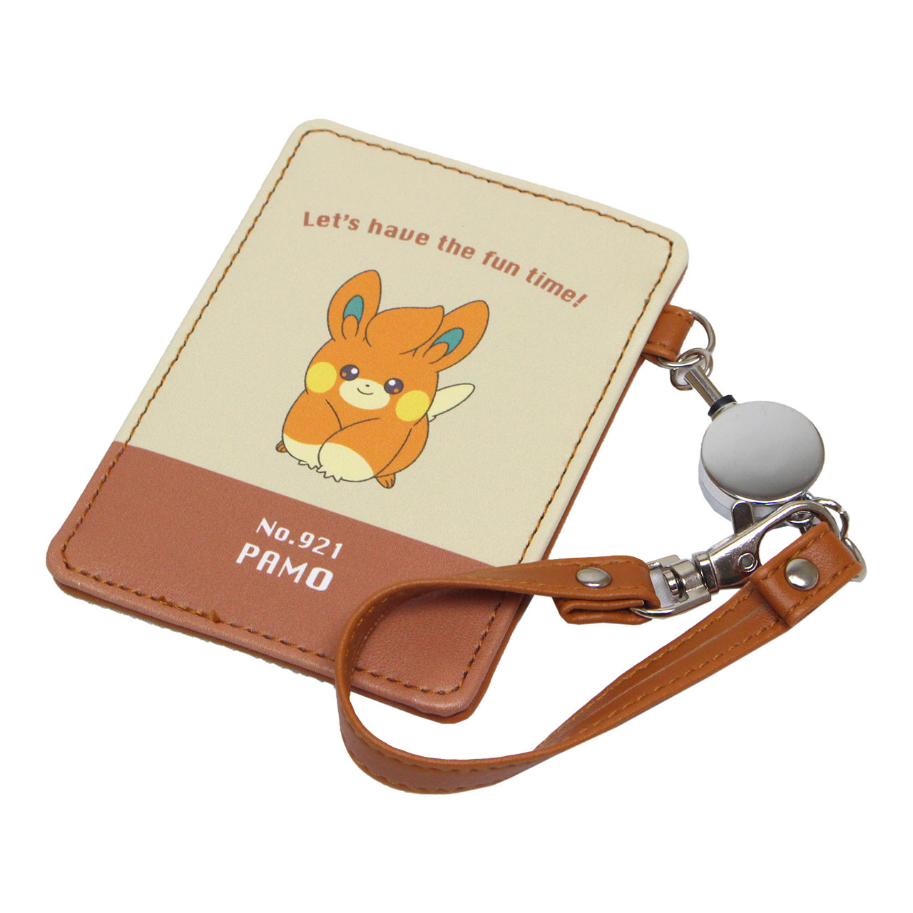 ポケモン パスケース 定期入れ リール付き カードケース icカード