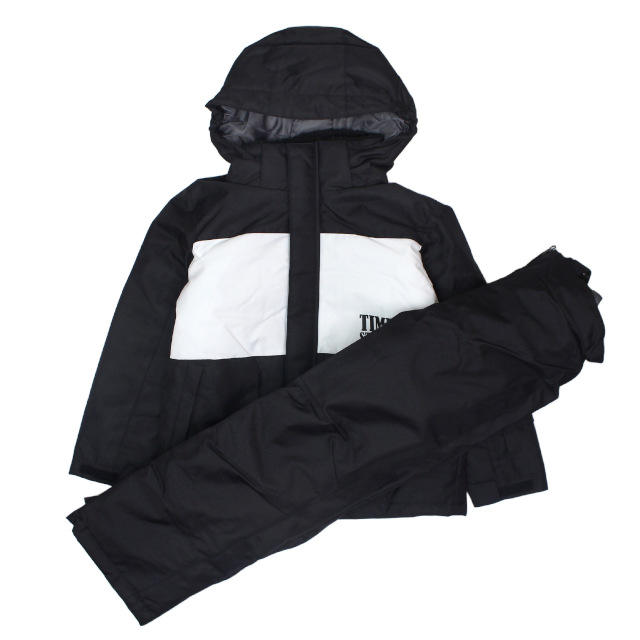 スキーウェア ジュニア キッズ サイズ調節付 上下セット 男の子