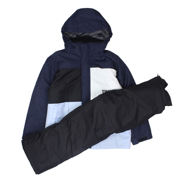 スキーウェア ジュニア キッズ サイズ調節付 上下セット 男の子