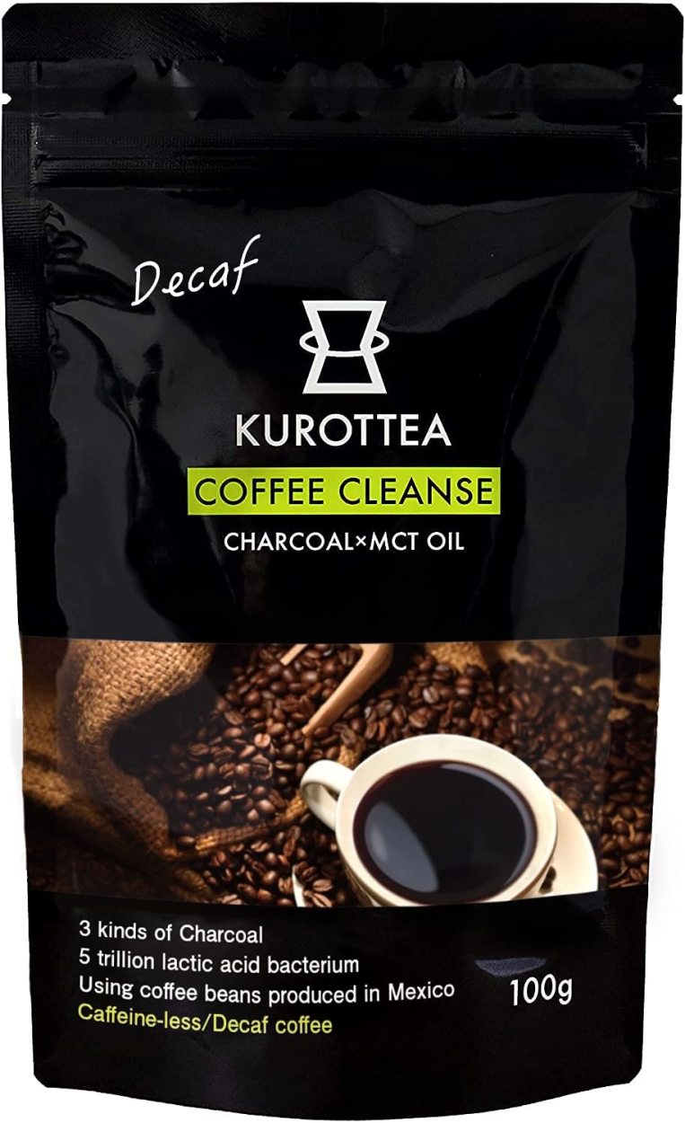 チャコールコーヒー100g KUROTTEA　クロッティーコーヒー MCTオイル 乳酸菌5兆個 3種の炭 ダイエット　あすつく