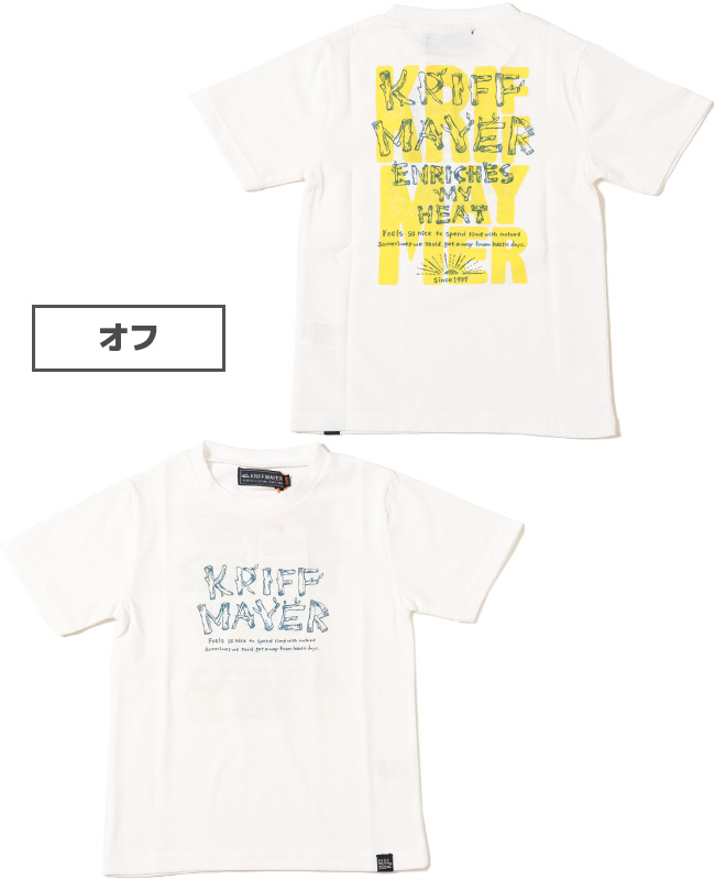 クリフメイヤー キッズ KRIFF MAYER KIDS 半袖Tシャツ 120cm〜170cm ジュ...