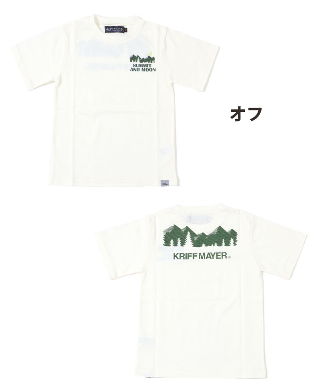 クリフメイヤー キッズ KRIFF MAYER KIDS 半袖 Tシャツ バックプリント 蓄光 キャ...