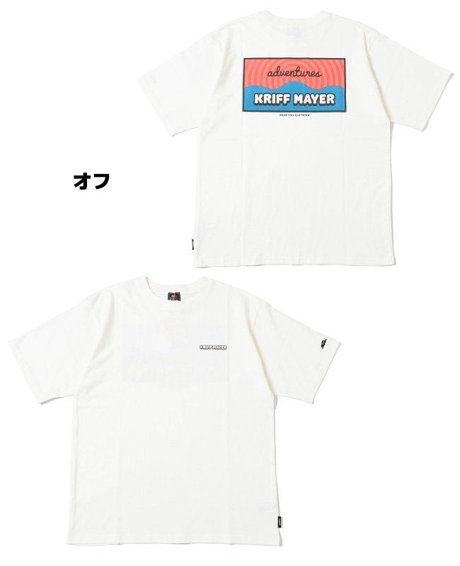 クリフメイヤー KRIFF MAYER 半袖 Tシャツ メンズ ユニセックス バックプリント ブランドロゴ コットン100% アメカジ 夏 SHUJI YAMAMOTOコラボT B｜kriffmayer｜02