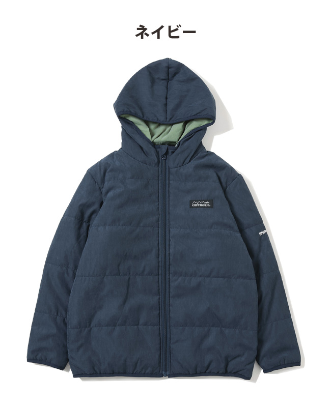 クリフメイヤー キッズ KRIFF MAYER KIDS 子供服 ジャケット アウター 羽織 保温 軽い キッズ 秋 冬 春 2023FW 起毛  タフタ 中綿 JK