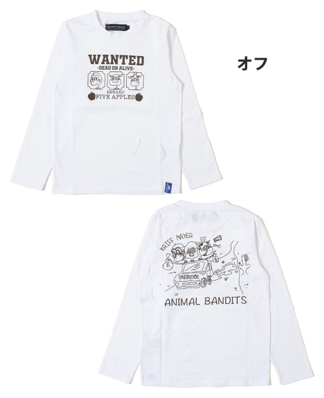 クリフメイヤー キッズ KRIFF MAYER KIDS 子供服 ロゴ バックプリント Tシャツ 長...