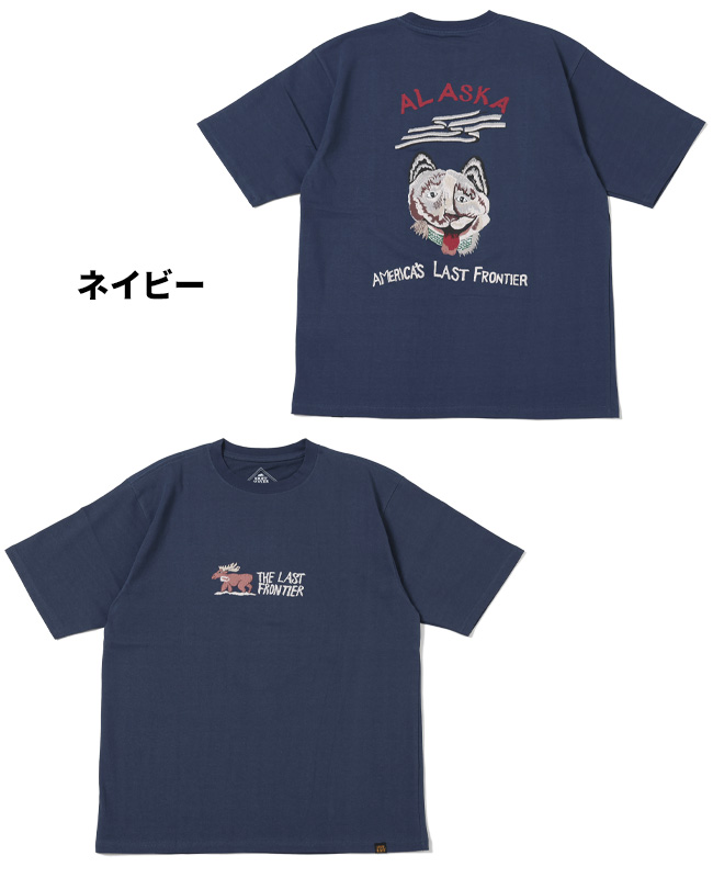 クリフメイヤー KRIFF MAYER メンズ ユニセックス Tシャツ バックプリント 接触冷感 撥水 汗染み防止 アウトドア 夏 ウェットプロテクト半袖T 犬｜kriffmayer｜05