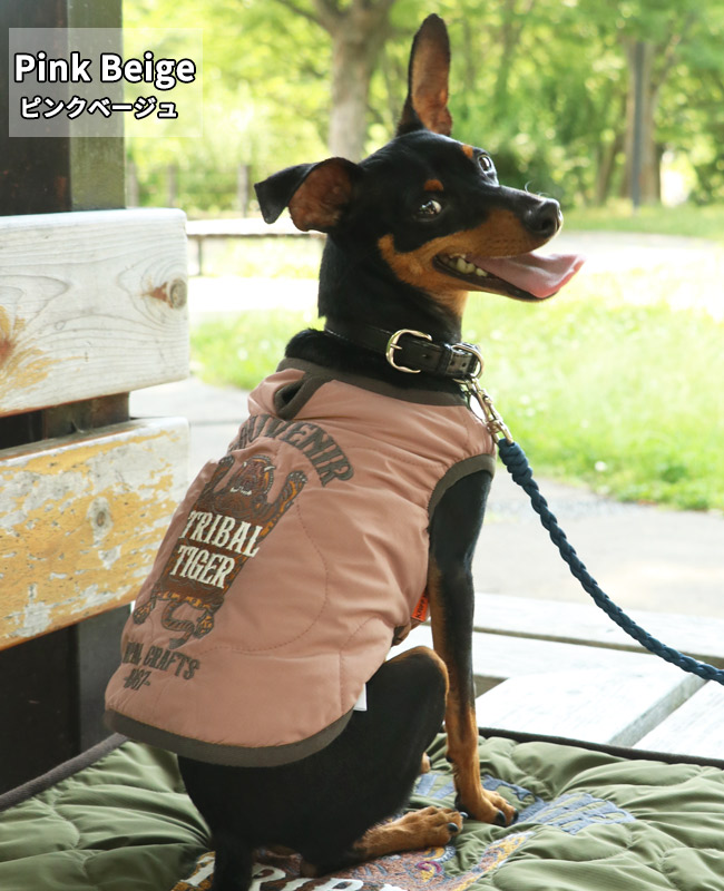 クリフメイヤードッグ KRIFF MAYER DOG アメカジ ドッグ お揃い 犬服 中綿 暖かい ペアルック 軽い カラフル 防寒 小型犬 中型犬 スーベニア 刺繍 キルト JK | KRIFF MAYER | 06