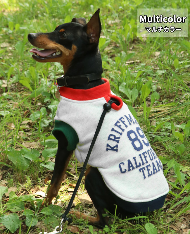 クリフメイヤードッグ KRIFF MAYER DOG アメカジ ドッグ お揃い 犬服 カレッジロゴ 暖かい ペアルック カラフル 防寒 小型犬 中型犬 ロゴ スウェット クルー | KRIFF MAYER | 06