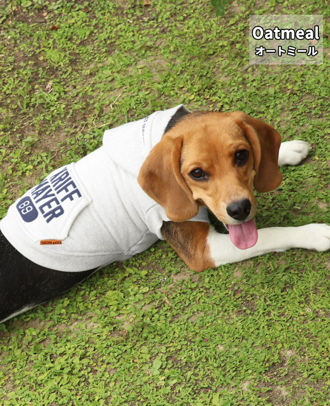 クリフメイヤードッグ KRIFF MAYER DOG アメカジ ドッグ お揃い 犬服 カレッジロゴ 暖かい ペアルック カラフル 防寒 小型犬 中型犬 ロゴ スウェット パーカー | KRIFF MAYER | 02